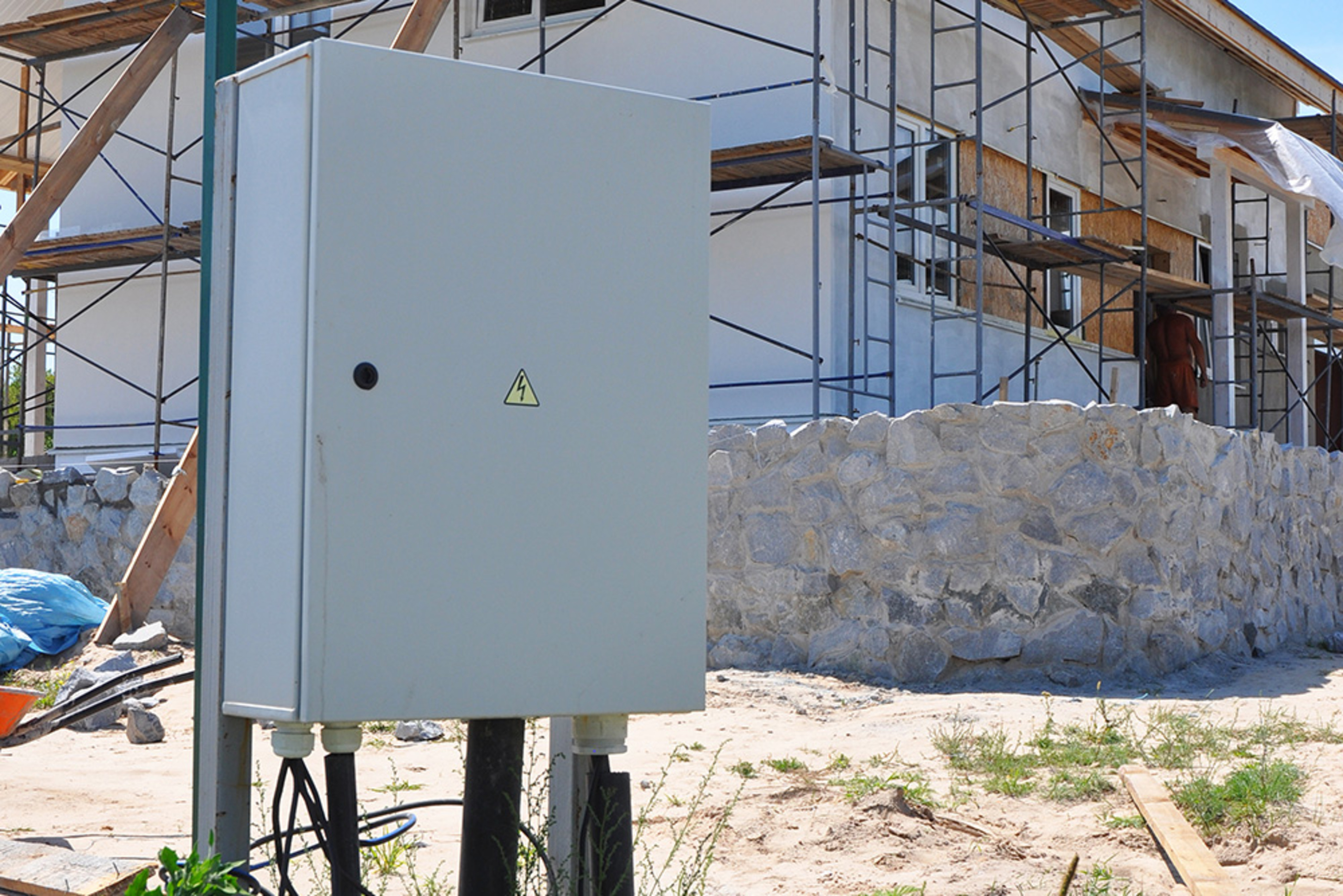 Baustrom bei elektro wi GmbH in Pleystein