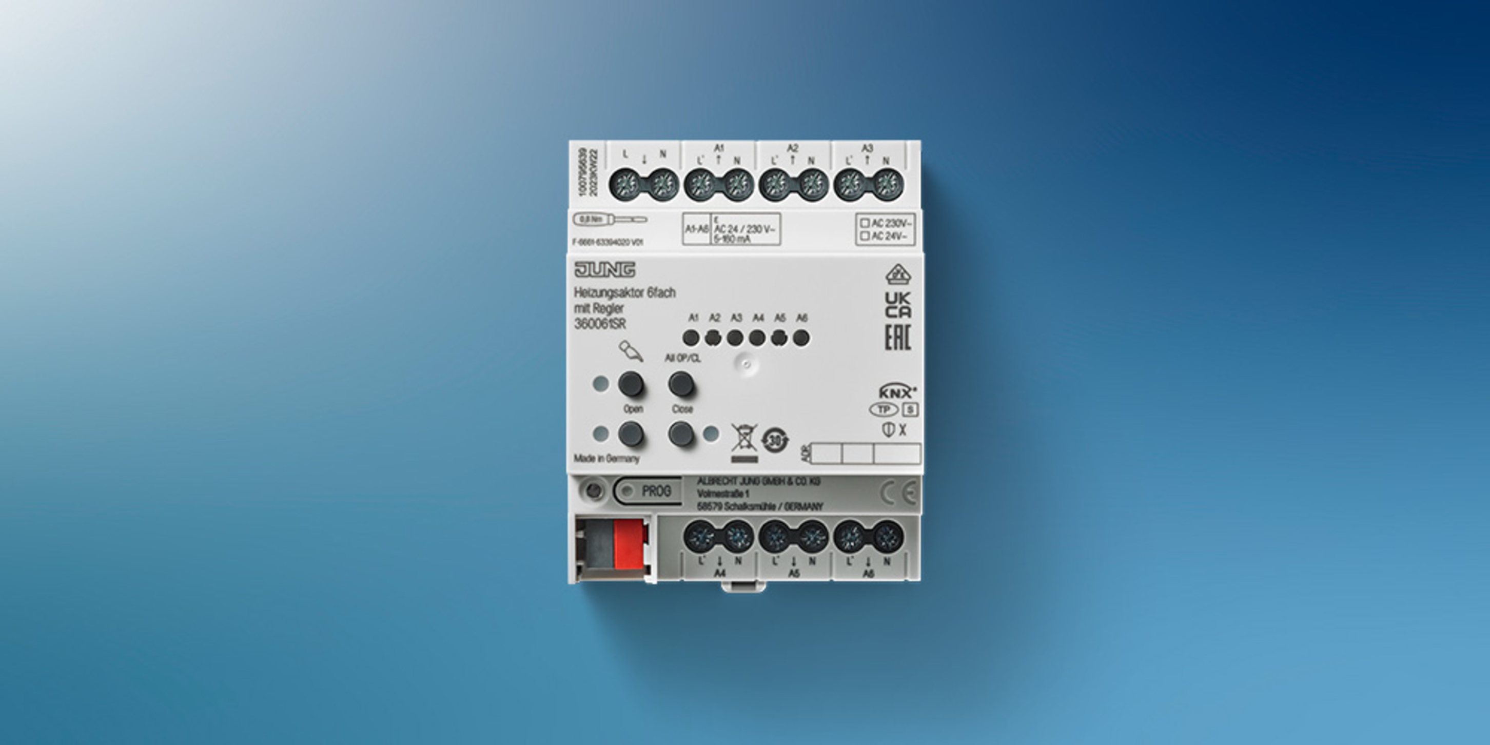 KNX Heizungsaktor 6-fach bei elektro wi GmbH in Pleystein
