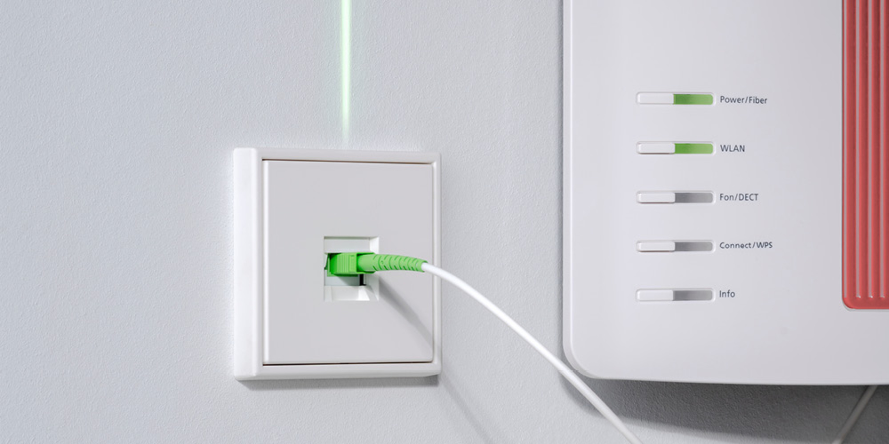 Die neuen Glasfaser-Anschlussdosen bei elektro wi GmbH in Pleystein